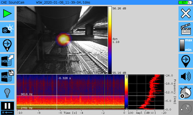 Akustische Kamera Einsatz 5